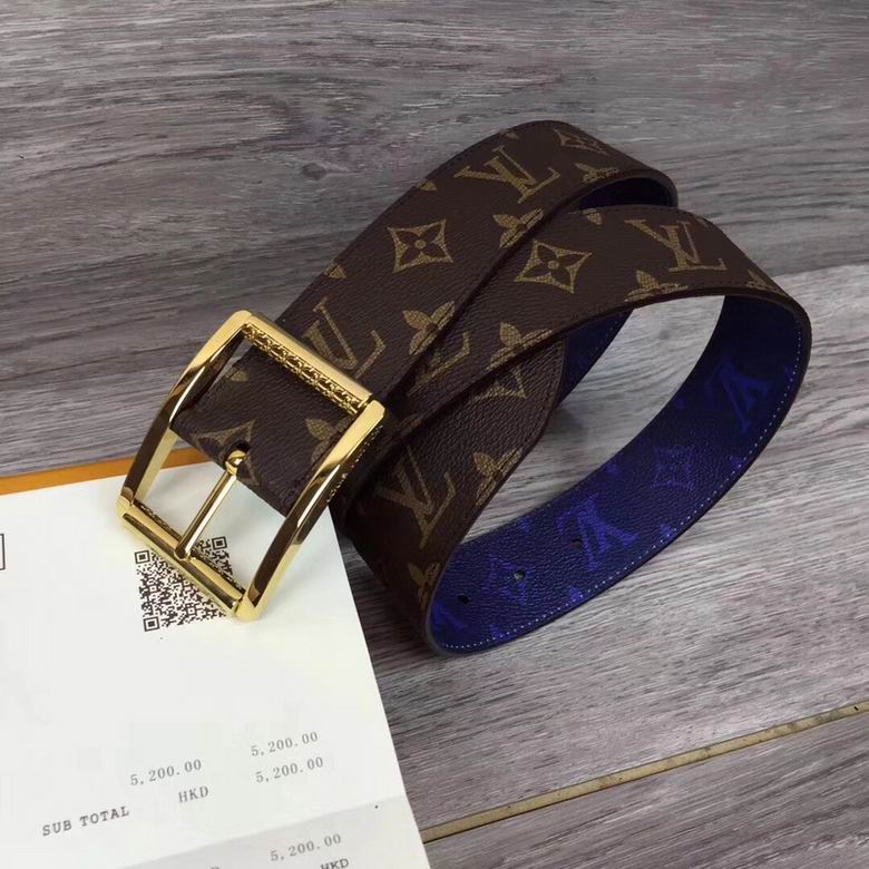 LV Belt 40mmX100-120cm 7D08